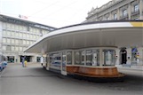 Tram-Pavillon, Paradeplatz, Zürich, CH 