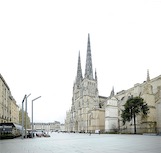 Place Rohan, Cathedral St. André, Bordeaux, F 